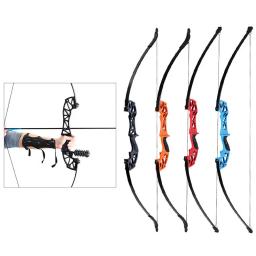 Arco e flecha Iniciante Arco Recurvo Novato, Straight Draw, Arco Competitivo, Tiro e Caça, 30 lbs, 40 lbs - Image 3