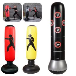 Saco de boxe inflável da aptidão 160cm pvc inflável espessamento boxe coluna tumbler luta coluna - Image 6