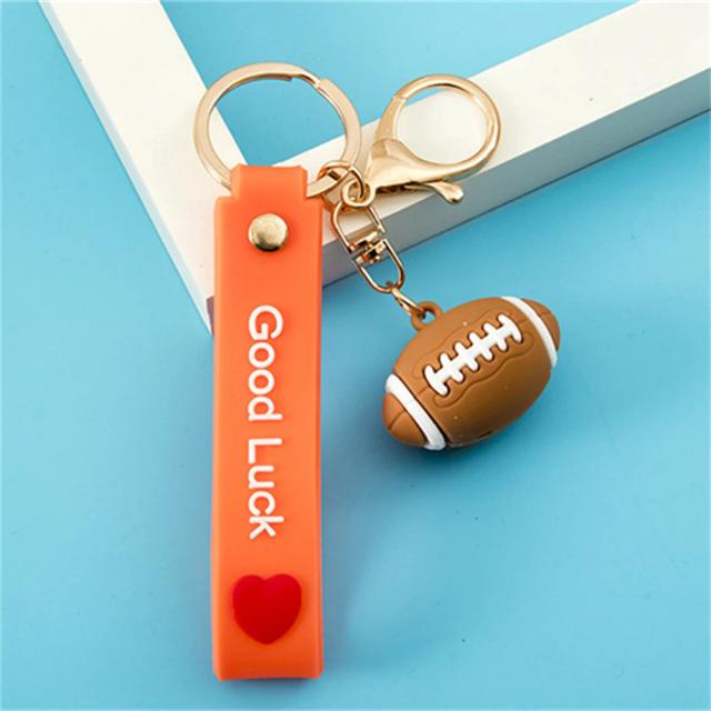 Chaveiros Esportivos de Silicone: Presentes Perfeitos para Fãs de Futebol, Basquete, Rugby e Tênis