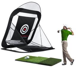 Rede de lascar golfe, rede de alvo de golfe, equipamento de treinamento de balanço para prática de balanço, presente interno e externo para amantes de golfe - Image 3