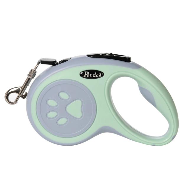 Leash Retrátil Automático para Cães Pequenos e Médios e Gatos - Ideal para Caminhadas ao Ar Livre, Disponível em 3m e 5m