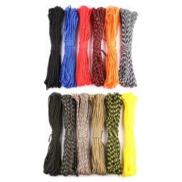 31m 550 paracord 4mm 7core sobrevivência ao ar livre pára-quedas corda tenda acessórios para diy fazendo cordão pulseira coleira de cachorro idéia presente - Image 1
