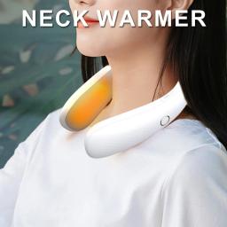 Aquecedor de pescoço portátil para acampar e pesca, aquecedor pessoal sem fio, 4 configurações de calor, 4000mAh, desligamento automático - Image 4