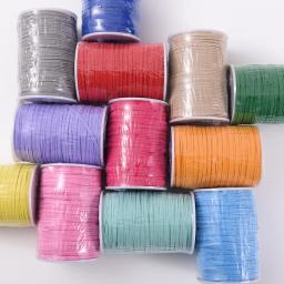 Coloridas bandas elásticas planas, alta corda elástica, elástico, fita do Spandex, costura Trim, cinto banda, acessório do vestuário, 5Y, 3mm, 6mm - Image 4