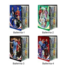Álbum com porta-cartões para jogador, álbum para jogador de futebol, livro com fichário, melhor para esportes e negociação, 240pcs - Image 4