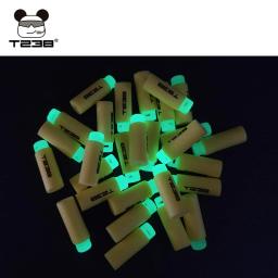 T238 200 pçs fluorescência recarga de espuma dardos bala para nerf série blasters cabeça oca luminoso marcador dardos espuma amarela dardos - Image 1