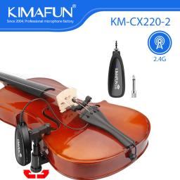 Kimagfun-Microfone para Violino Clássico, Instrumento Musical, Condensador, Vlogging, Youtube, Streaming ao Vivo, Professor, Música, Performance - Image 1
