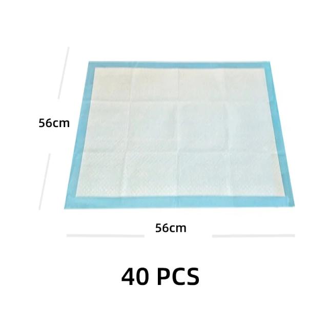 Tapete Descartável Super Absorvente para Treinamento de Filhotes e Gatos em Tamanhos Variados