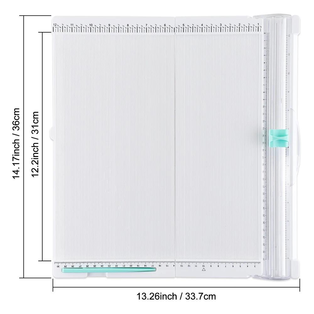 35.5x35.5cm dobrável guarnição e placa de pontuação tapete de corte de cartão de papel para caixas convite envelopes capa de livro que faz ferramentas diy - Image 1