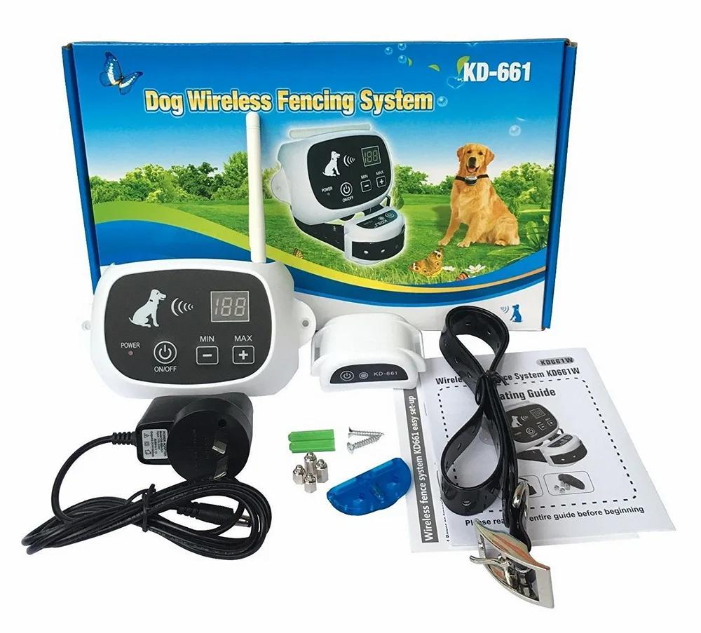 Sistema de coleira elétrica à prova d'água para pets, transmissor sem fio 2/3 graus 100g2280 - Image 1