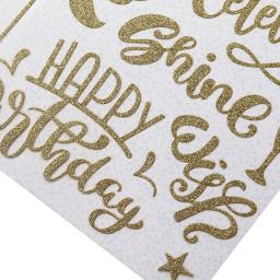 Adesivos com brilho para scrapbooking, decoração com enfeites auto-adesivos para festas faça você mesmo, para rascunhos - Image 5