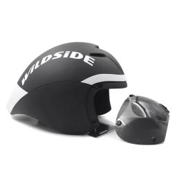 TT Ciclismo Capacete Lente para Homens, Capacete Triatlo, Capacete Tri Aero Road Bike, Corrida Timetrial, Acessórios de bicicleta - Image 4