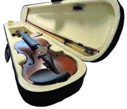 Violino Barth Violin Old 4/4 Modelo Envelhecido - com Estojo Térmico + Arco + Breu - Completo! - Pronta Entrega! - Image 2