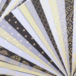A4 Foil Design Scrapbooking Papel Artesanal, Almofada De Papelão, 28 Folhas, Fazer O Cartão De DIY, Decorações Padrão De Fundo, Caminho Criativo - Image 4