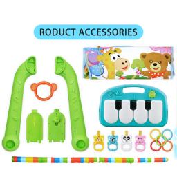 Baby Music Rack Play Mat, Kid's Rug, Puzzle Tapete, Teclado Piano, Infantil Playmat, Educação precoce Ginásio, Crawling Game Pad Toy, 16 Estilos - Image 5
