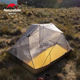 Naturehike barraca de acampamento 2 pessoa mongar ultraleve barraca viagem ao ar livre dupla camada barraca à prova ddouble água 3 temporada tenda portátil - Image 3
