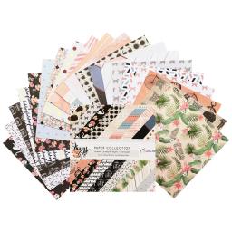 Papel de decoração para scrapbooking, padrão para artesanato, composto por um lado com designs - Image 3