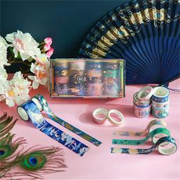 Fita washi material escolar para scrapbooking, decoração de papelaria variada em papel adesivo para diário - Image 2