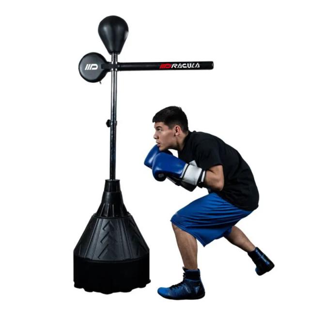 Equipamento para Boxe Reaction Target Stick com Barra de Fiação e Pé Livre para Treino de Reflexos Rápidos para Adultos