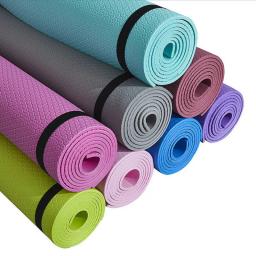 Tapete de Yoga Anti-Skid Grosso, Tapete de Fitness Esportivo, EVA Comfort Foam, Yoga Matt para Exercício e Pilates, Ginástica, 3mm-6mm - Image 2