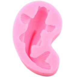 Molde de silicone em forma de peixe 3d, artesanato, faça você mesmo, carpas, fondant, cobertura de cupcake, bolo de chocolate, ferramentas de decoração, argila, moldes de resina - Image 3