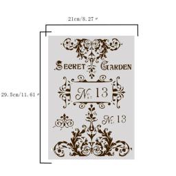 1pc crianças desenho modelos de pintura diy artesanato estêncil de camadas modelo para paredes pintura scrapbooking carimbando material escolar - Image 6