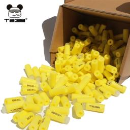 T238 200 pçs fluorescência recarga de espuma dardos bala para nerf série blasters cabeça oca luminoso marcador dardos espuma amarela dardos - Image 6