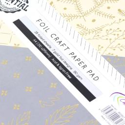 A4 Foil Design Scrapbooking Papel Artesanal, Almofada De Papelão, 28 Folhas, Fazer O Cartão De DIY, Decorações Padrão De Fundo, Caminho Criativo - Image 6