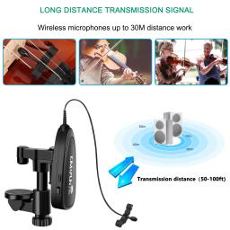 Kimagfun-Microfone para Violino Clássico, Instrumento Musical, Condensador, Vlogging, Youtube, Streaming ao Vivo, Professor, Música, Performance - Image 2