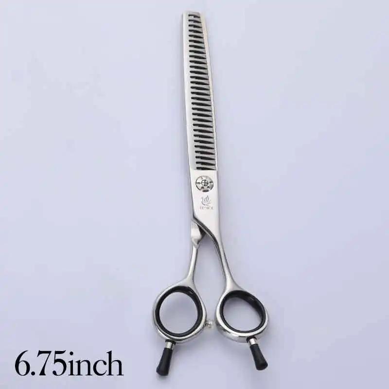 Fenice 6.75/7.0 polegada desbaste tesoura aliciamento kit para cão profissional ferramenta groomer jp440c taxa de desbaste cerca de 70% - Image 1