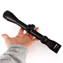 Luneta Mira Telescópica 3-9x40 Retículo Preto para Airsoft Paintball Lorben Enviado do Brasil GT5005 - Image 2