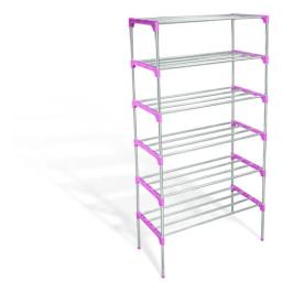 Sapateira Vertical Inox Luxo 18 Pares 6 Prateleiras - Image 5