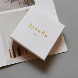 Tampa branca e Base de Papel Caixas de Presente, apropriado para Jóias, Mooncake, Candy Acessório, Marca Personalizada Impressa, Alta Qualidade, Atacado, 500pcs por lote - Image 2
