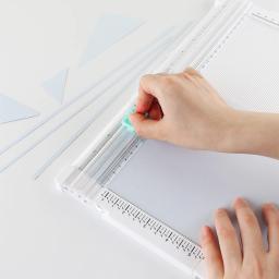 35.5x35.5cm dobrável guarnição e placa de pontuação tapete de corte de cartão de papel para caixas convite envelopes capa de livro que faz ferramentas diy - Image 3