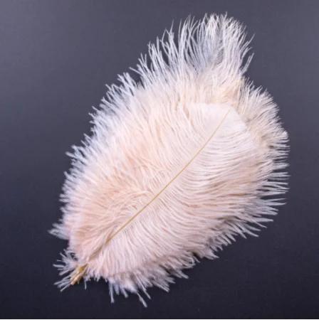 10 peças penas de avestruz pretas naturais para artesanato decoração de casa de casamento 15-20cm/25-30cm/30-35cm festa plumas de avestruz peça central - Image 1