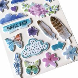 Adesivos etiquetas autoadesivos, caminho criativo decalque autoadesivo enfeites diy artesanato para scrapbooking cartões decoração diário - Image 4