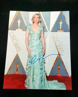 Cate blanchett autografado assinado foto imagem 8*10 polegadas estrelas presentes coleção colecionáveis - Image 6