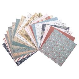 Papel de decoração para scrapbooking, padrão para artesanato, composto por um lado com designs - Image 4