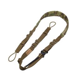 Tactical 2 pontos Acolchoado Arma Sling, Ajuste Rápido, Airsoft Paintball Rifle, Caça Gun Strap, TW-SL001, Delustering TwinFalcons - Image 3