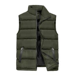 Colete camuflado masculino, roupa de inverno para caça, jaqueta para trilha, sem mangas, quente, 6xl - Image 5