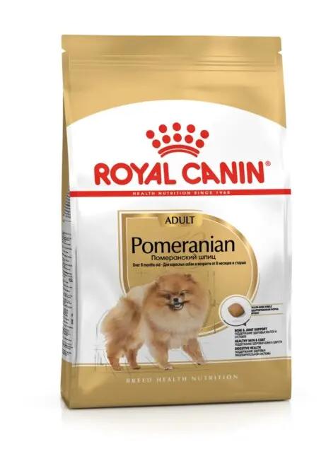 Alimentação Completa para Cães Adultos Pomerânia Spitz - Royal Canin 500g