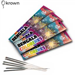 CIALFIR-Sparklers coloridos ou normais, Sparkler estrela amarela para festa, casamento, aniversário, aniversário, chuveiro de bebê, 9cm vara-8 cm pó, total 17cm, pequeno, 50, 100, pacote 200 - Image 1