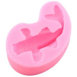 Molde de silicone em forma de peixe 3d, artesanato, faça você mesmo, carpas, fondant, cobertura de cupcake, bolo de chocolate, ferramentas de decoração, argila, moldes de resina - Image 6