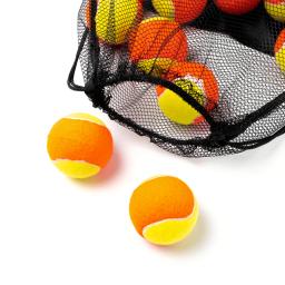 Wakdop Bolas de tênis de praia profissionais para competição Bola durável do treinamento da elasticidade alta para o treinamento da escola do clube bolas de tênis de praia de borracha com saco de ombro da malha - Image 5