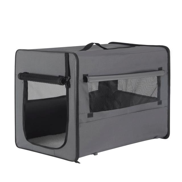 Caixa de Transporte Dobrável para Pets: Portátil e Ideal para Viagens com Gatos e Cachorros