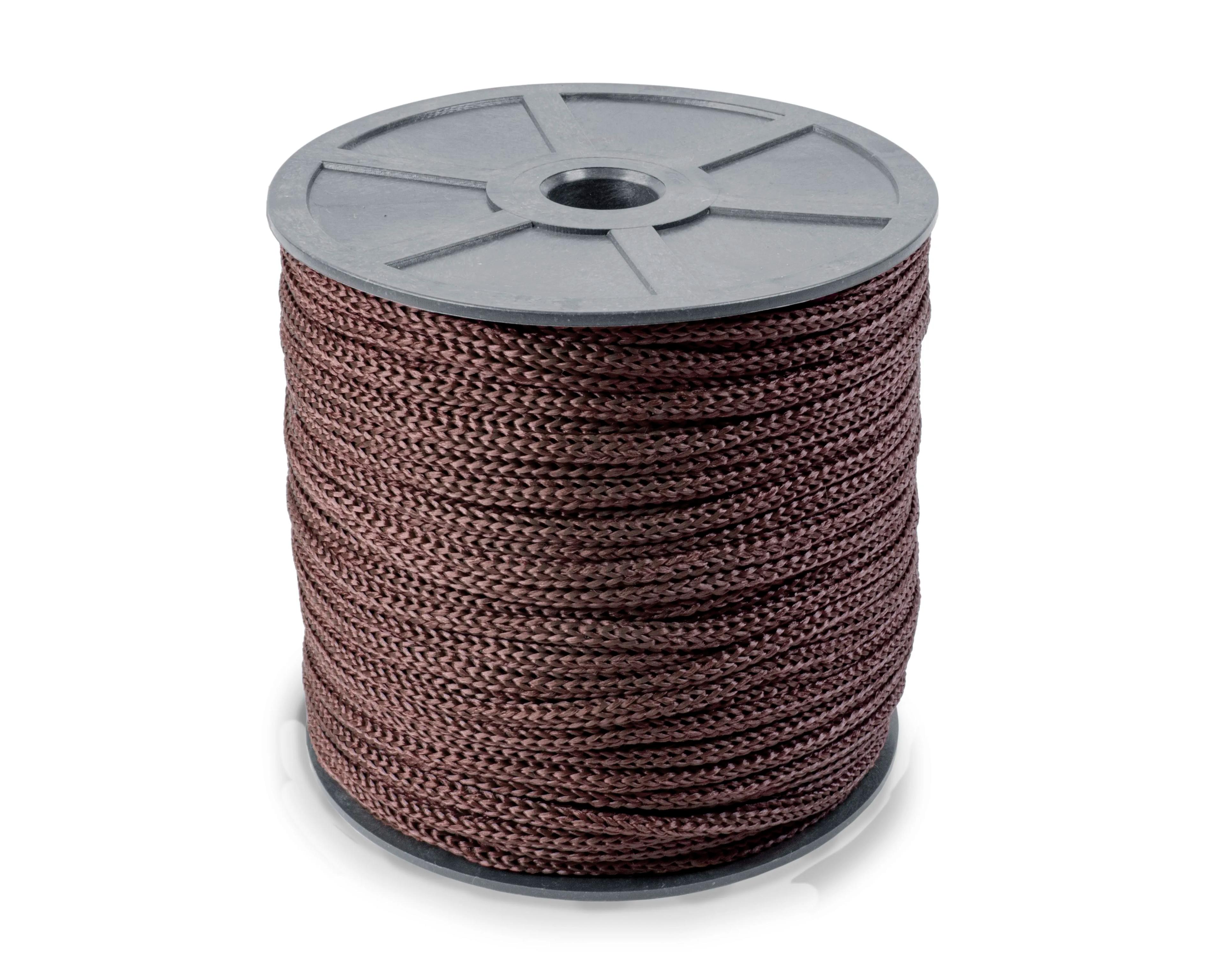 Cordão Fio Náutico 4mm (Excelente Qualidade) Rolo com 100 metros ( crochê, moveis, tricot, artesanato e costura criativa ) - Image 1