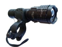 Lanterna Tatica Com Mira Laser P/Arma + Luz Led Verde Com Zoom Longa Distancia Jws - Image 5