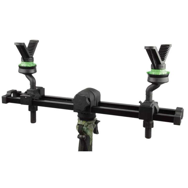 Suporte Duplo Tripé para Rifle: Ideal para Tiro e Caça