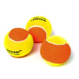 Wakdop Bolas de tênis de praia profissionais para competição Bola durável do treinamento da elasticidade alta para o treinamento da escola do clube bolas de tênis de praia de borracha com saco de ombro da malha - Image 3