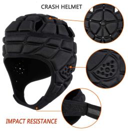 Rugby capacete acolchoado headguard headgear para o futebol scrum boné cabeça protetor macio capacete de proteção para crianças jovens do bebê futebol - Image 4